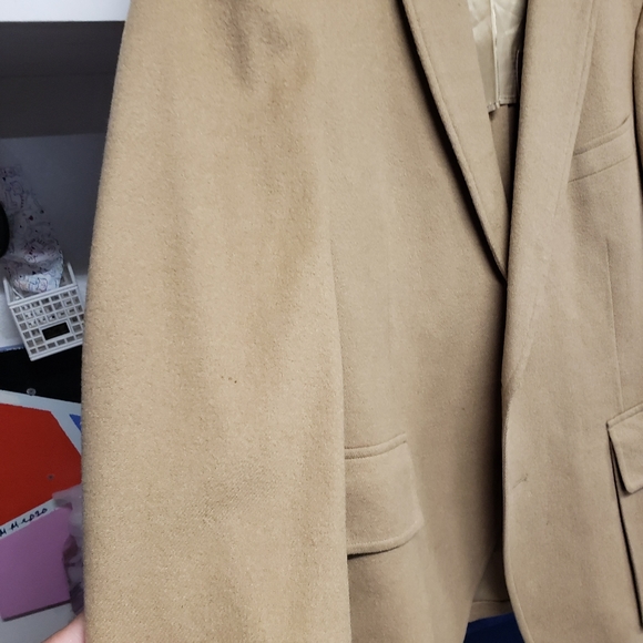 Chaps by Ralph Lauren 100% camel hair jacket - Picture 10 of 11